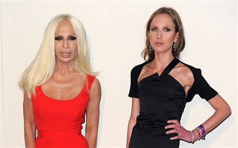 allegra versace back|versace daughter photos.